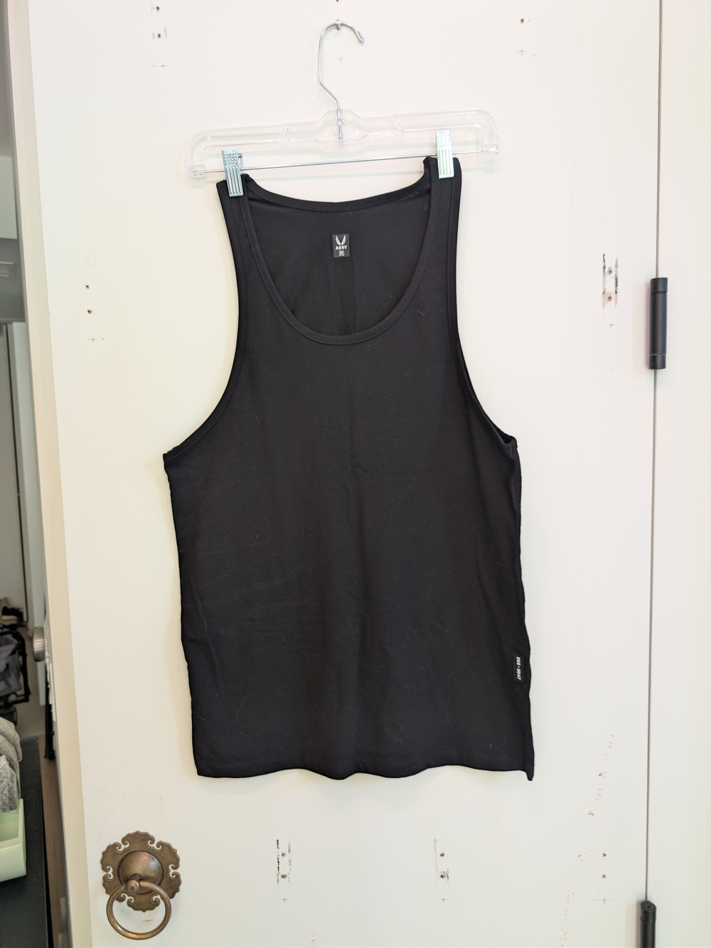 ASRV Black Men's Performance Tank